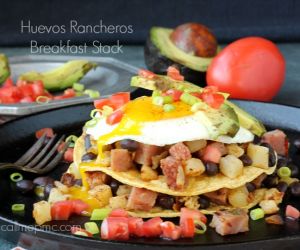 Huevos Rancheros Breakfast Stack