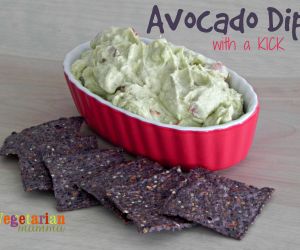 Gluten Free:  Vegan:  Avocado Dip with a Kick