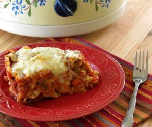Crock Pot Vegetable Lasagna