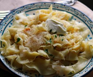 Sauerkraut Pierogi Skillet