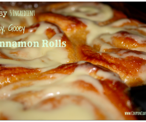 5 Ingredient: Ooey Gooey Cinnamon Rolls