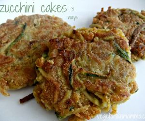 Gluten Free: Zucchini Cakes 3 Ways