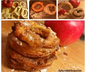 Cinnamon Sugar Apple Rings