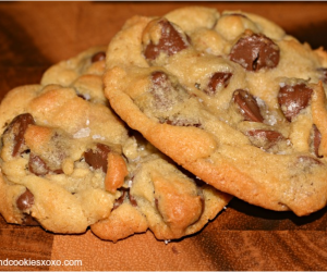 Caramel Filled Chocolate Chip Cookies