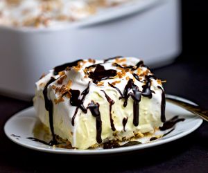 No Bake Coconut Cream Pie Parfait