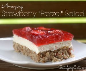 Amazing Strawberry Pretzel Salad