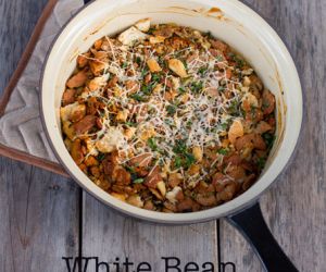 White Bean Gratin Casserole