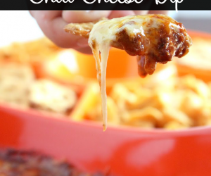 3 Ingredients Chili Cheese Dip