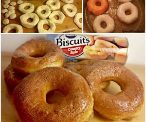 Mouthwatering Biscuit Donuts