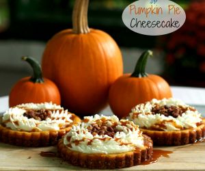 Pumpkin Pie Cheesecake