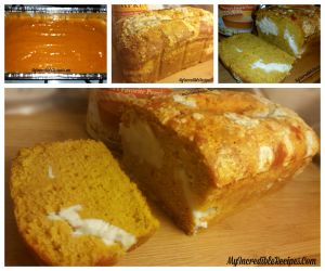 Pumpkin Cream Cheese Bread