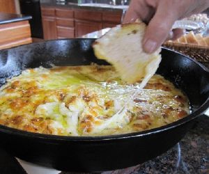 Baked Fontina Cheese Fondue