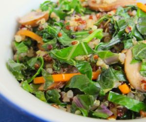 Kale Quinoa Stir Fry