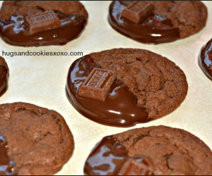 Quadruple Chocolate Cookies