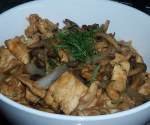 Chicken & Mushroom Stir Fry
