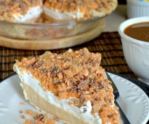 Peanut Butter Butterfinger Pie