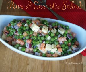 English Peas & Carrots Salad