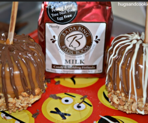 Caramel Apples with Chocolate & Peanuts