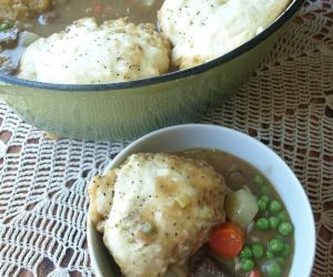 Old Fashion Beef Stew with Dumplings