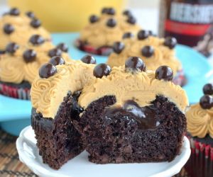 Mocha Fudge Cupcakes