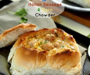 Italian Sausage Corn Chowder