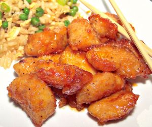 Sweet & Sour Chicken with Fried Rice