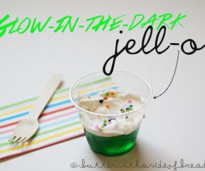 Glow in the Dark Jello