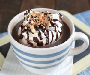 Almond Joy Hot Chocolate