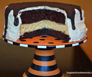 Chocolate Pumpkin Cheesecake