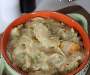 Crock Pot Chicken & Dumplings