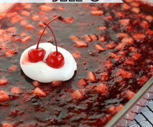 Festive Cranberry Jello