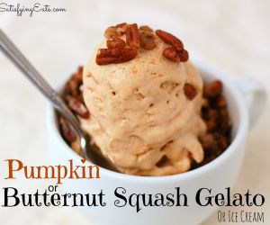 Butternut Squash or Pumpkin Gelato