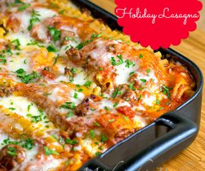 Holiday Lasagna