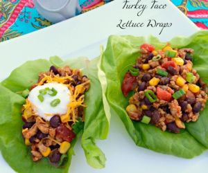 Turkey Taco Lettuce Wraps