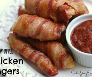 Bacon Wrapped Chicken Fingers