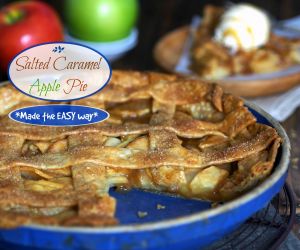 Salted Caramel Apple Pie