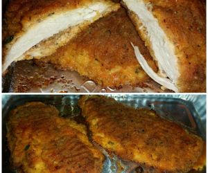 Cheesy Parmesan Crusted Chicken