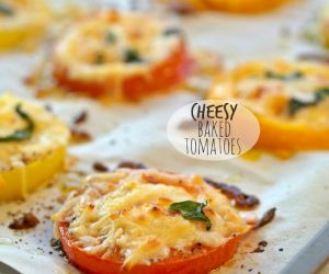 Cheesy Baked Tomatoes