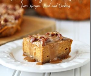 Pumpkin Toffee Pecan Bars