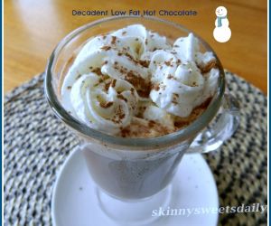 Decadent Low Fat Hot Chocolate