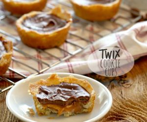 Twix Cookie Cups