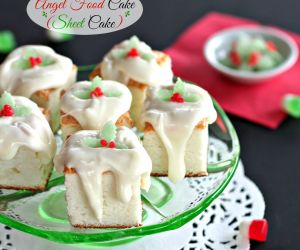 Angel Food Cake Sheet Cake