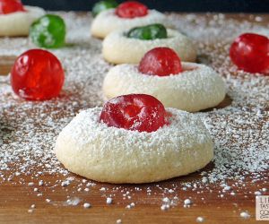 Candied Cherry Cookies