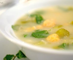 Fennel Soup with Watercress & Chickpeas