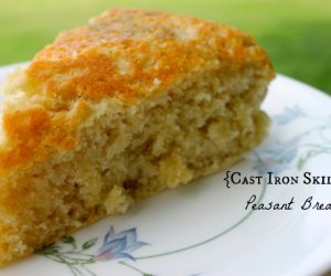 Cast Iron Skillet Peasant Bread