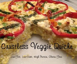 Crustless Veggie Quiche