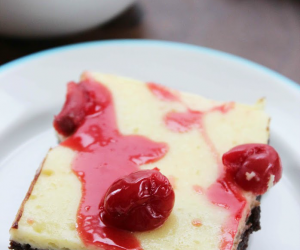 Cherry Cheesecake Brownies