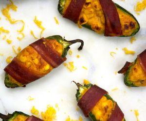 Cheesy Corn Stuffed Jalapeños