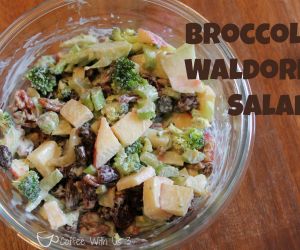Broccoli Fruit Waldorf Salad
