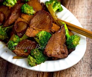 Chinese BBQ Pork with Broccoli